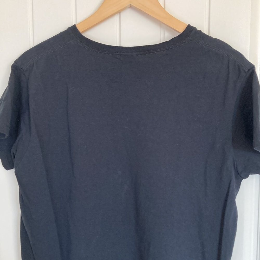 Gilden Duran Duran Logo Band T-shirt Short Sleeve Size L Black 80's Classic - Picture 8 of 8